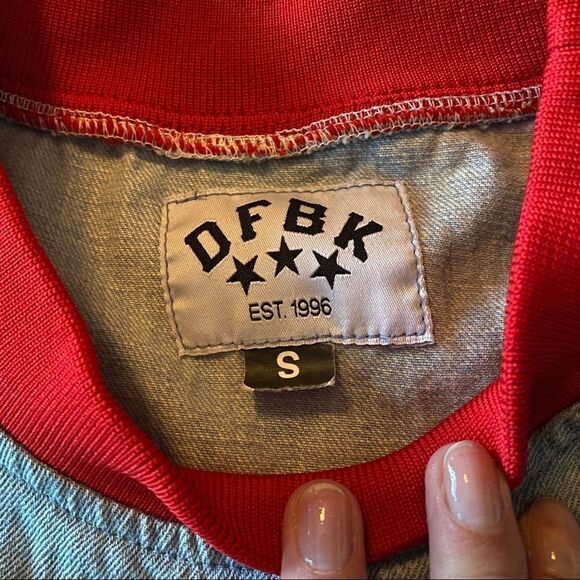 Limited Edition DFBK Defend Brooklyn Denim Crewneck w Zippers RARE - Picture 11 of 16